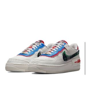Nike Air Force 1 Low Shadow Sail Classic Green University Blue (Women's)